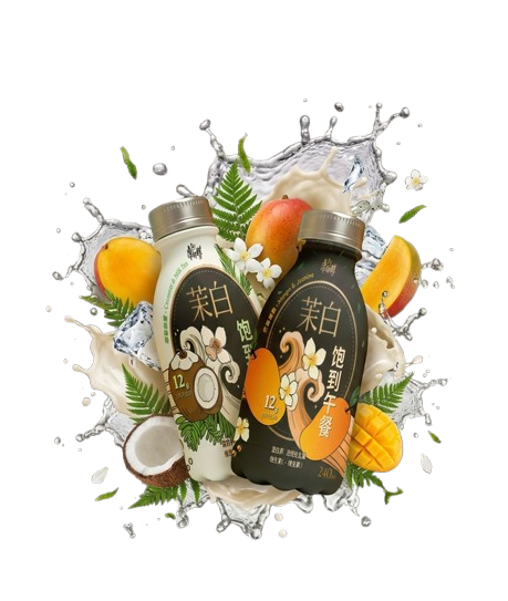 MoBai high-protein RTD yogurt drink, two flavour variants